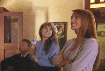 Jane Seymour behind the scenes